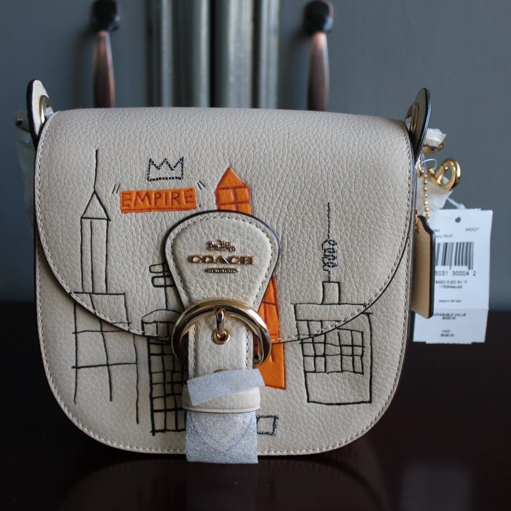 Coach X Jean Michel Basquiat Kleo Shoulder Bag 17